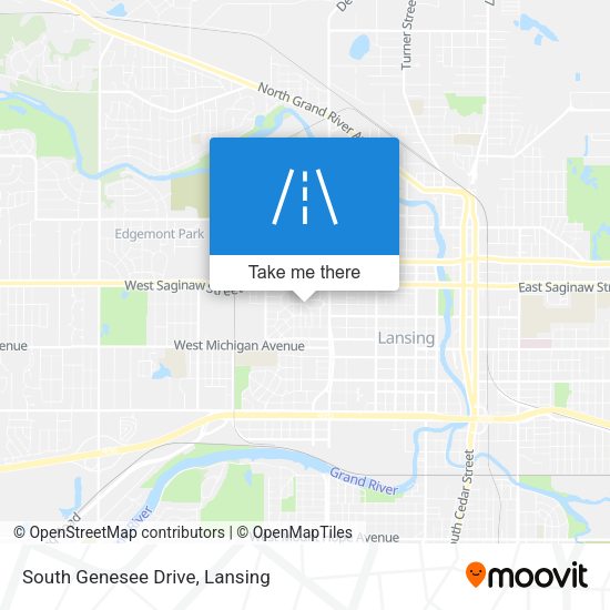 Mapa de South Genesee Drive
