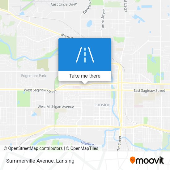 Summerville Avenue map