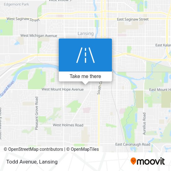 Mapa de Todd Avenue