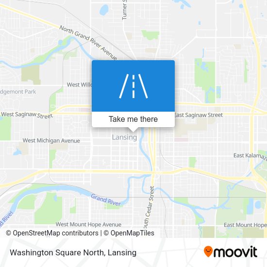 Washington Square North map