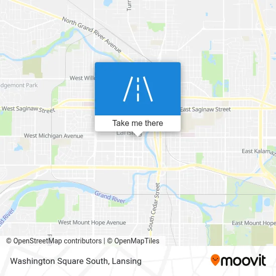 Washington Square South map