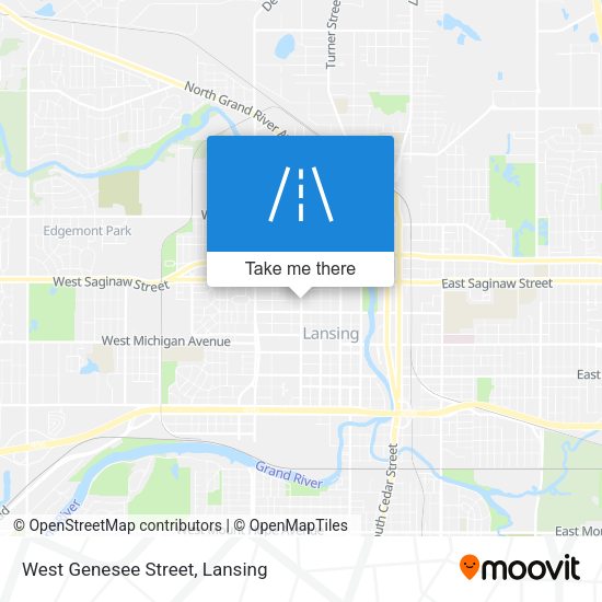 Mapa de West Genesee Street