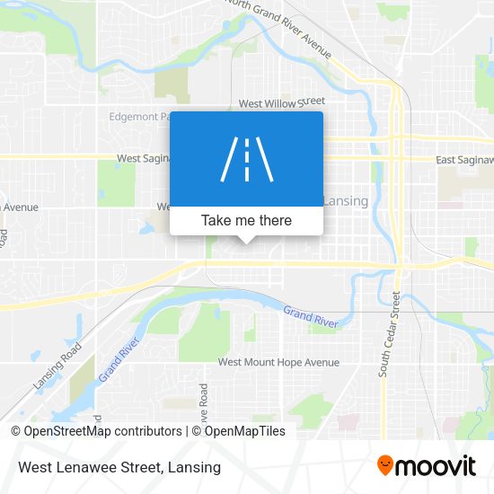 West Lenawee Street map