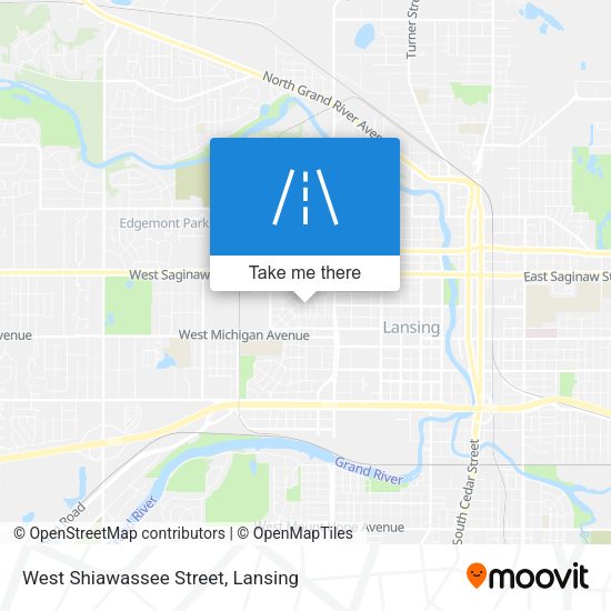 West Shiawassee Street map