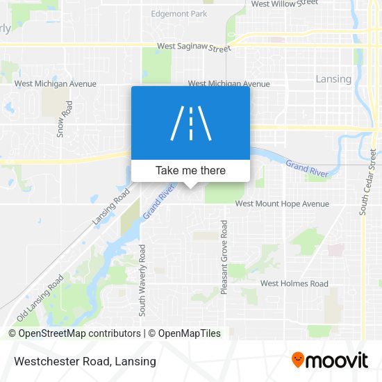 Mapa de Westchester Road