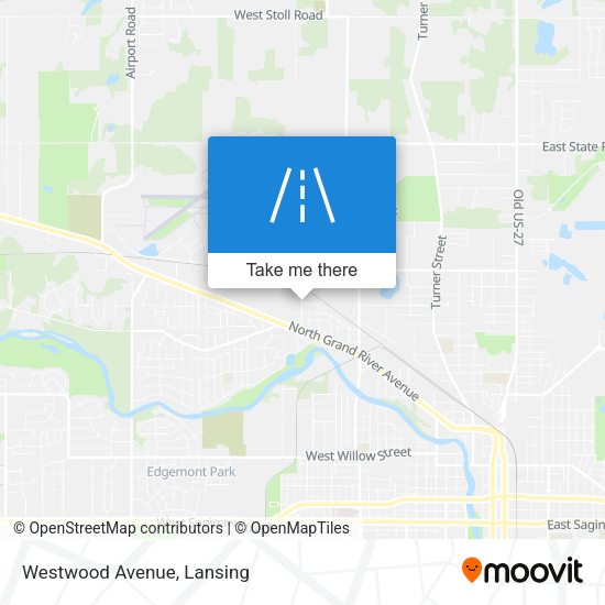 Mapa de Westwood Avenue