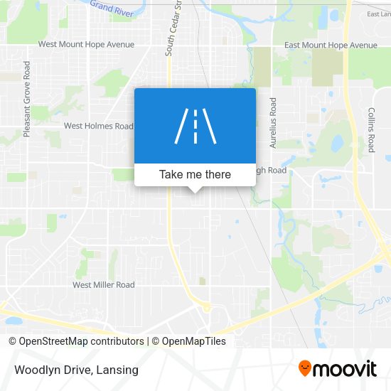Mapa de Woodlyn Drive