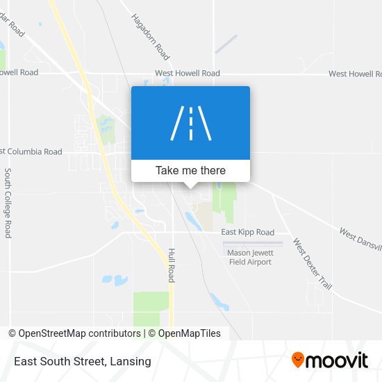 East South Street map