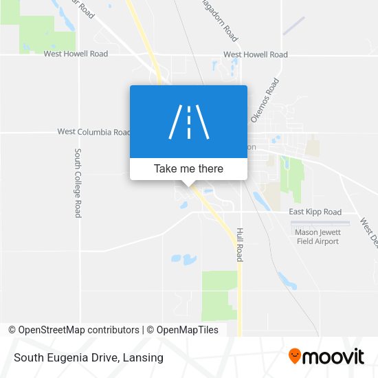 South Eugenia Drive map