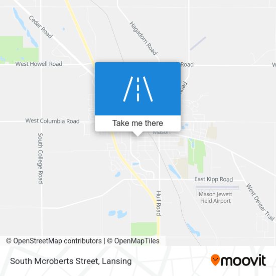 South Mcroberts Street map