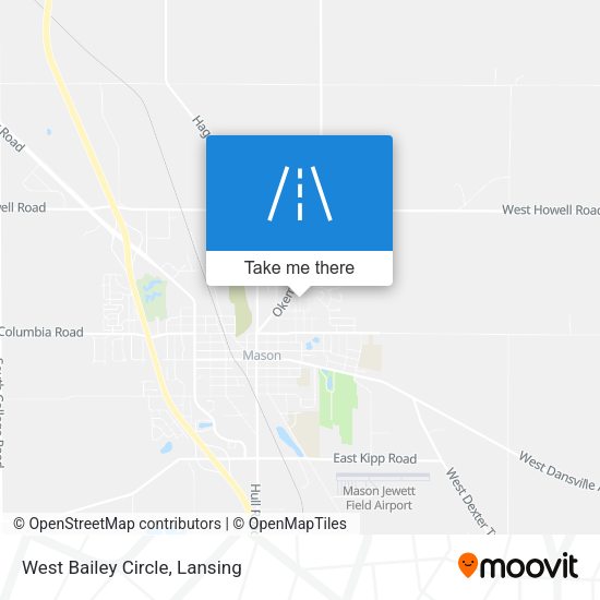 Mapa de West Bailey Circle