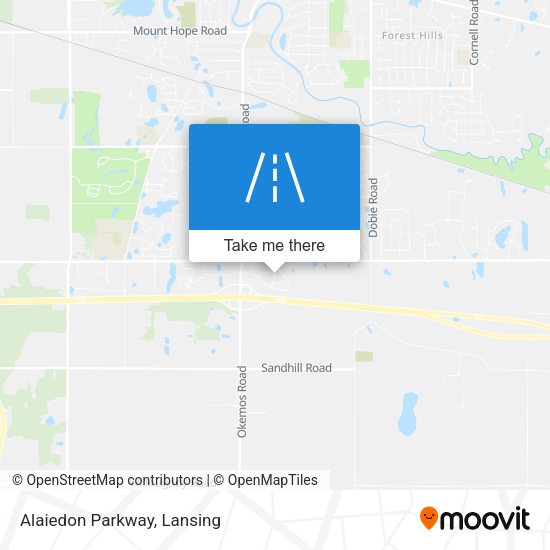Mapa de Alaiedon Parkway