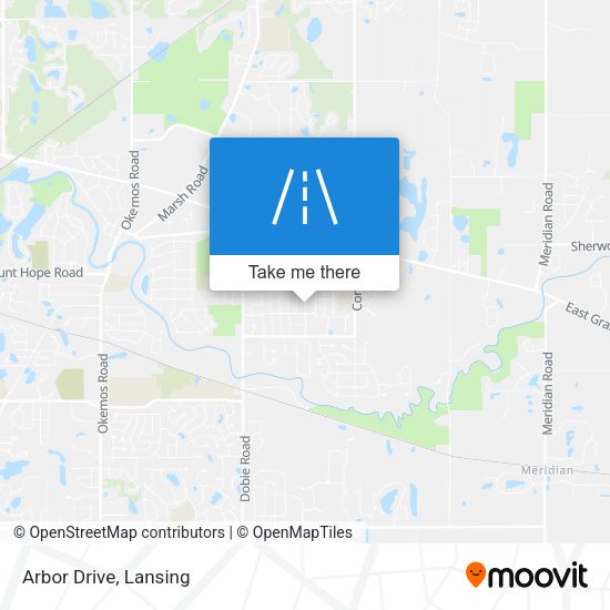 Mapa de Arbor Drive