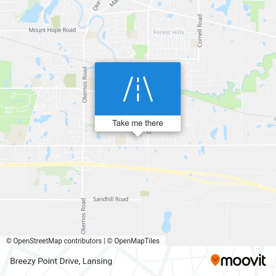 Breezy Point Drive map