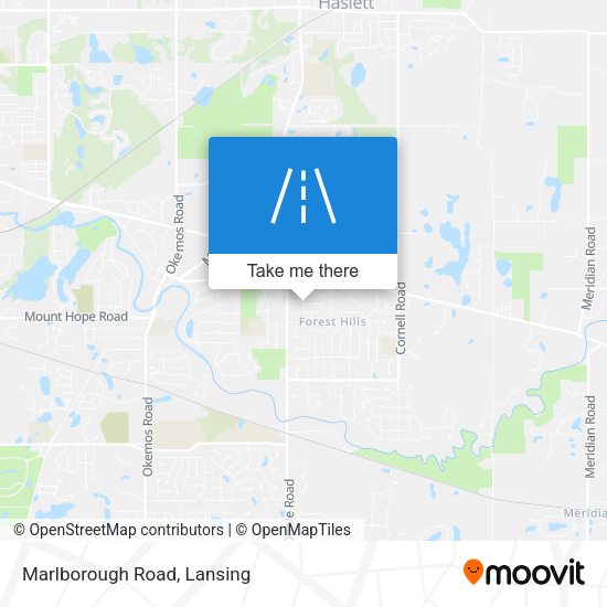 Mapa de Marlborough Road