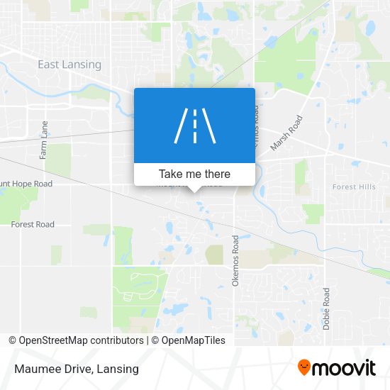 Mapa de Maumee Drive