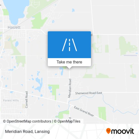 Mapa de Meridian Road