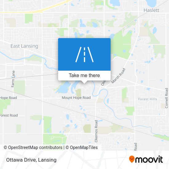 Mapa de Ottawa Drive