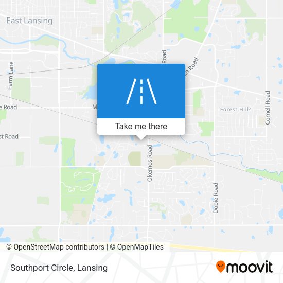 Mapa de Southport Circle