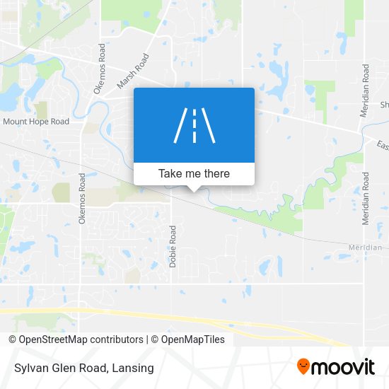 Mapa de Sylvan Glen Road