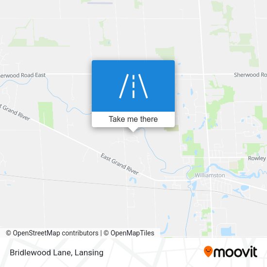Mapa de Bridlewood Lane