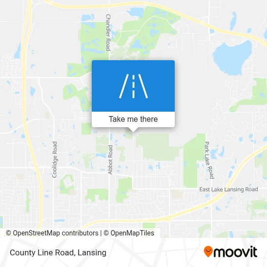 County Line Road map