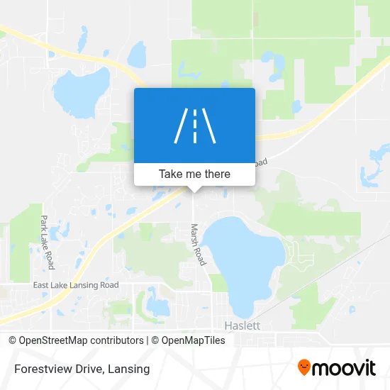 Forestview Drive map
