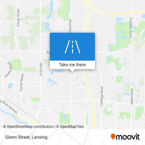 Mapa de Glenn Street