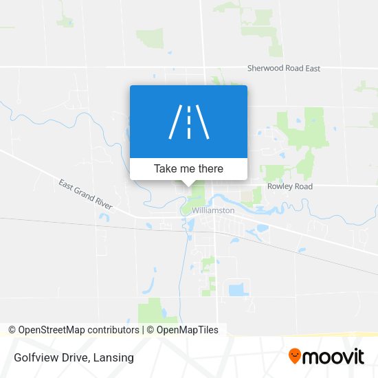 Mapa de Golfview Drive