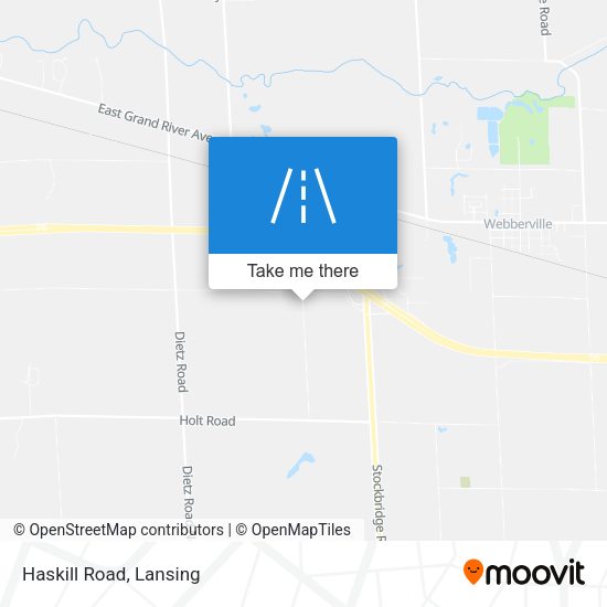 Mapa de Haskill Road