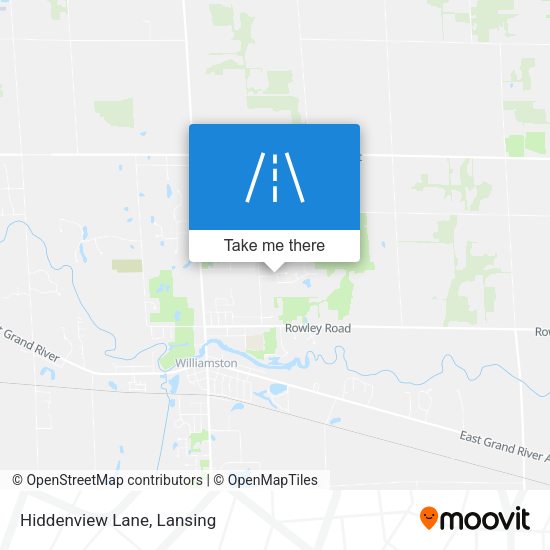 Mapa de Hiddenview Lane