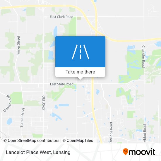 Lancelot Place West map