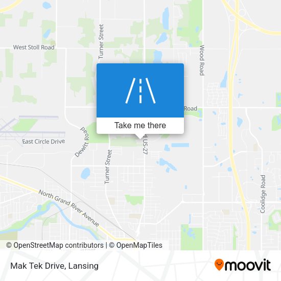 Mapa de Mak Tek Drive