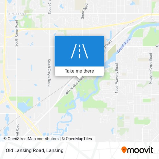 Mapa de Old Lansing Road
