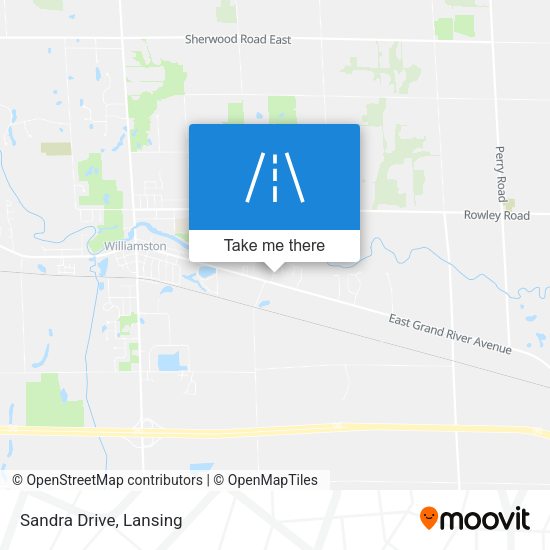 Mapa de Sandra Drive