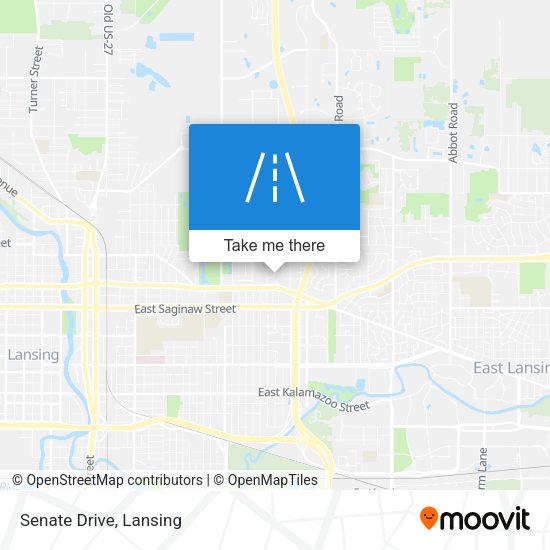 Mapa de Senate Drive