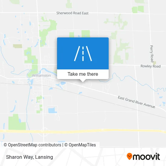 Sharon Way map