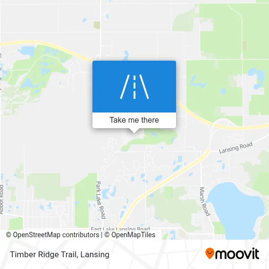 Timber Ridge Trail map