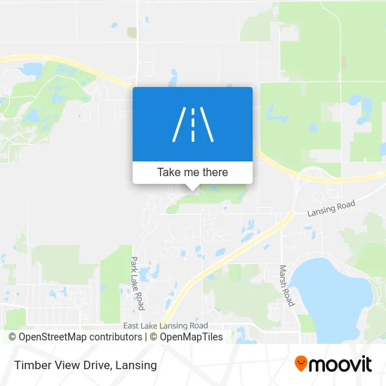 Timber View Drive map