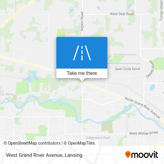 Mapa de West Grand River Avenue