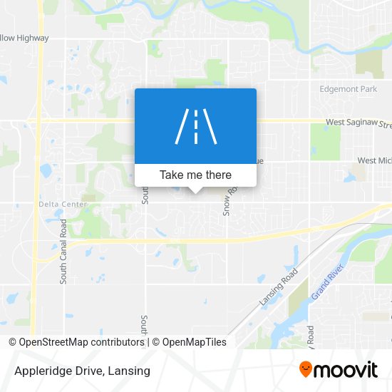 Mapa de Appleridge Drive