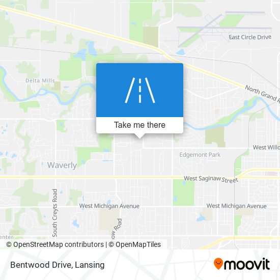 Bentwood Drive map