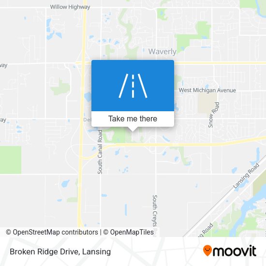 Broken Ridge Drive map