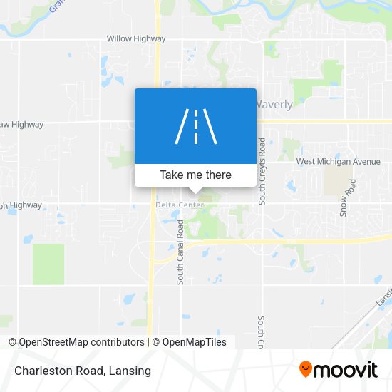 Mapa de Charleston Road