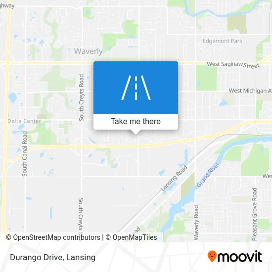 Durango Drive map