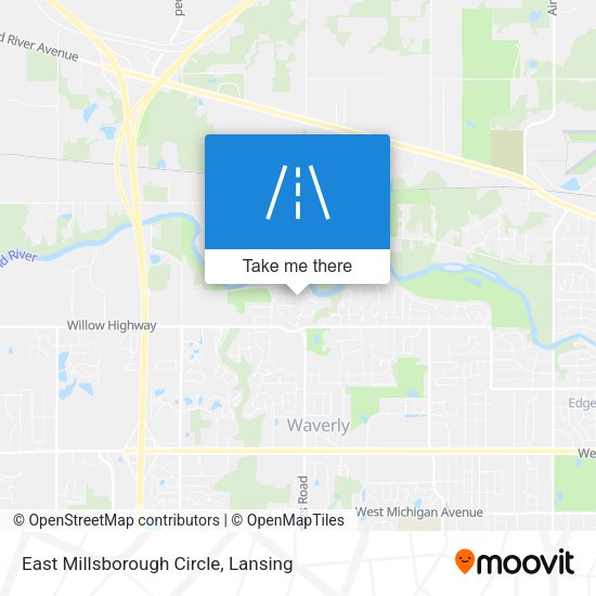 East Millsborough Circle map
