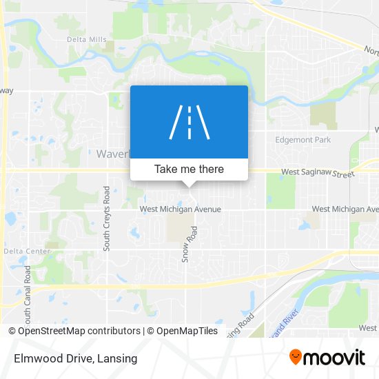 Mapa de Elmwood Drive