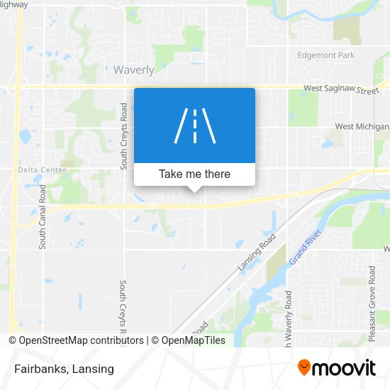 Mapa de Fairbanks
