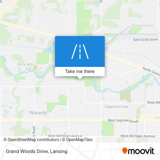 Mapa de Grand Woods Drive