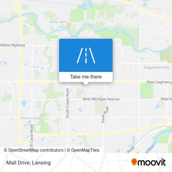 Mall Drive map